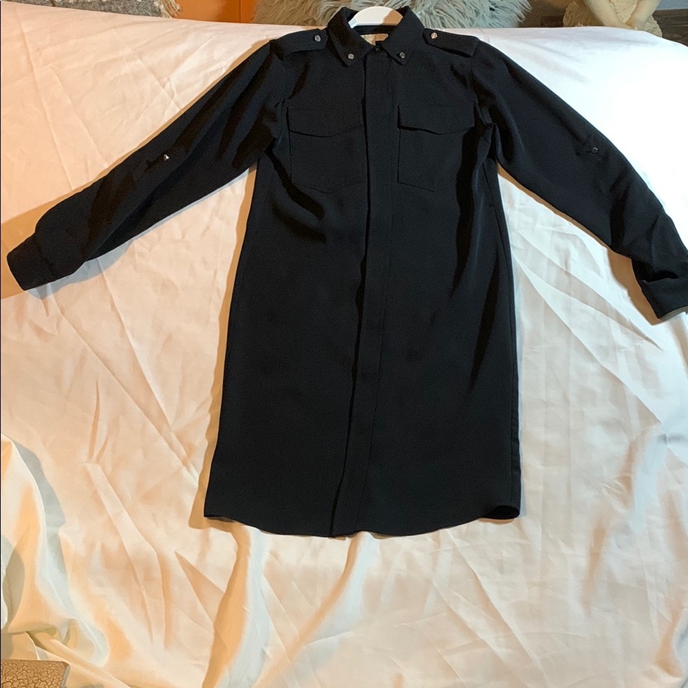 Woman’s Black Dress